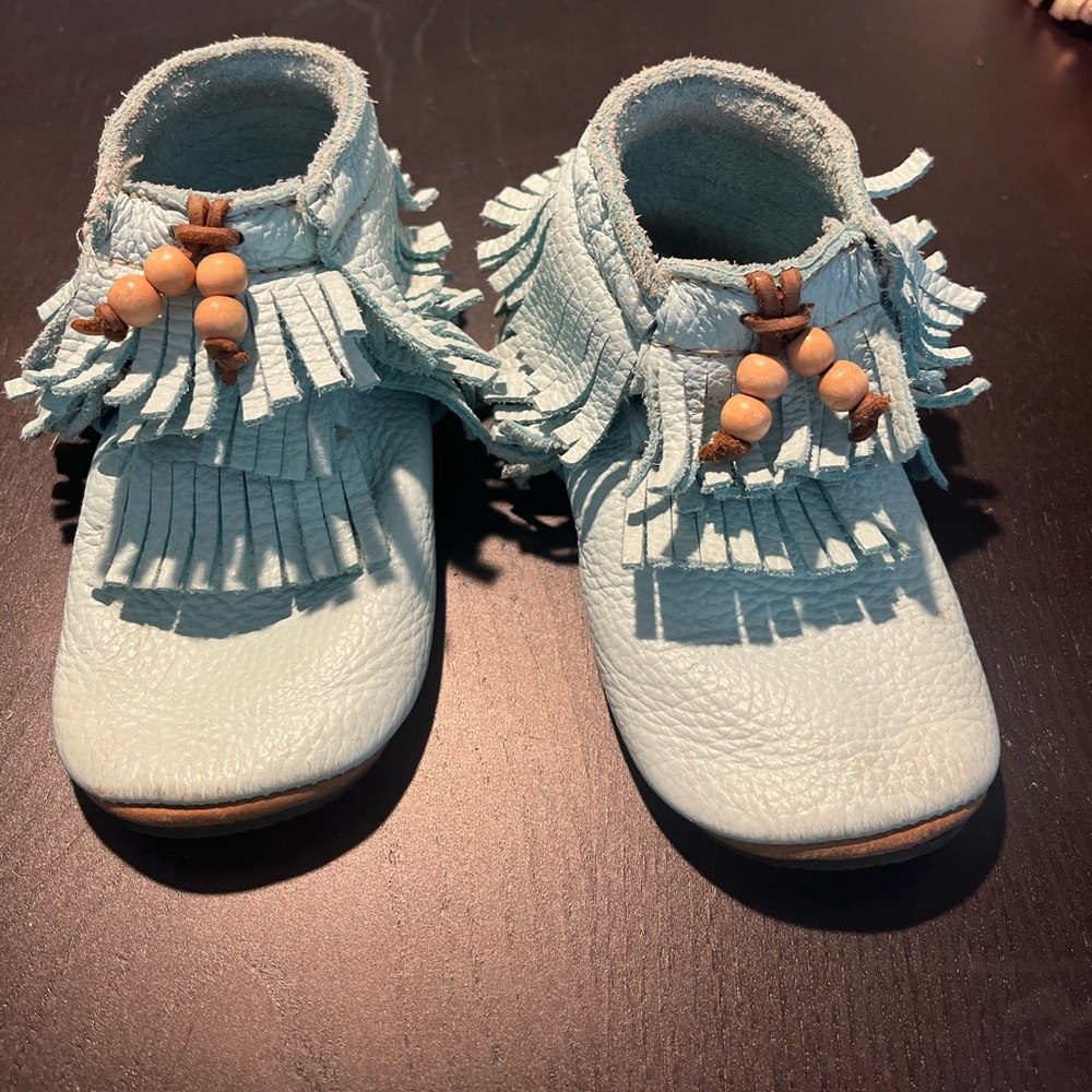 Duchess and Fox toddler moccasins